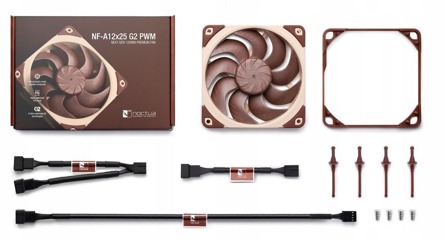 Вентилятор Noctua NF-A12x25 G2 PWM 618906 фото