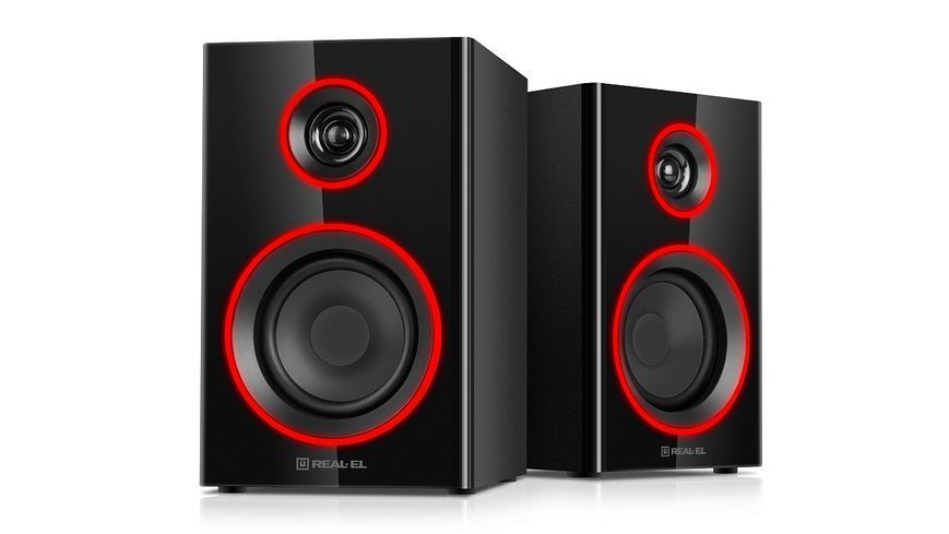 Акустические колонки Real-El S-410 Black (EL121200016) 577255ua фото