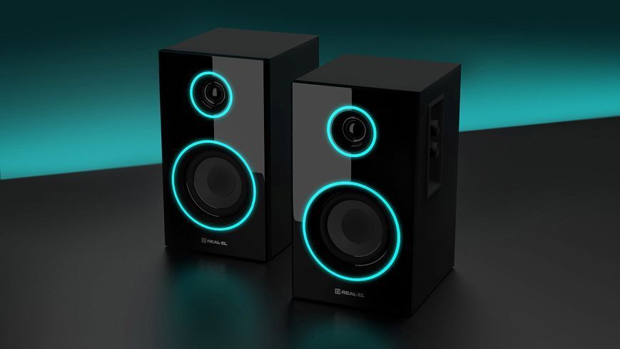 Акустические колонки Real-El S-410 Black (EL121200016) 577255ua фото