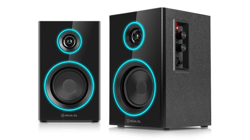 Акустические колонки Real-El S-410 Black (EL121200016) 577255ua фото