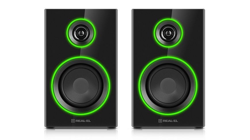 Акустические колонки Real-El S-410 Black (EL121200016) 577255ua фото