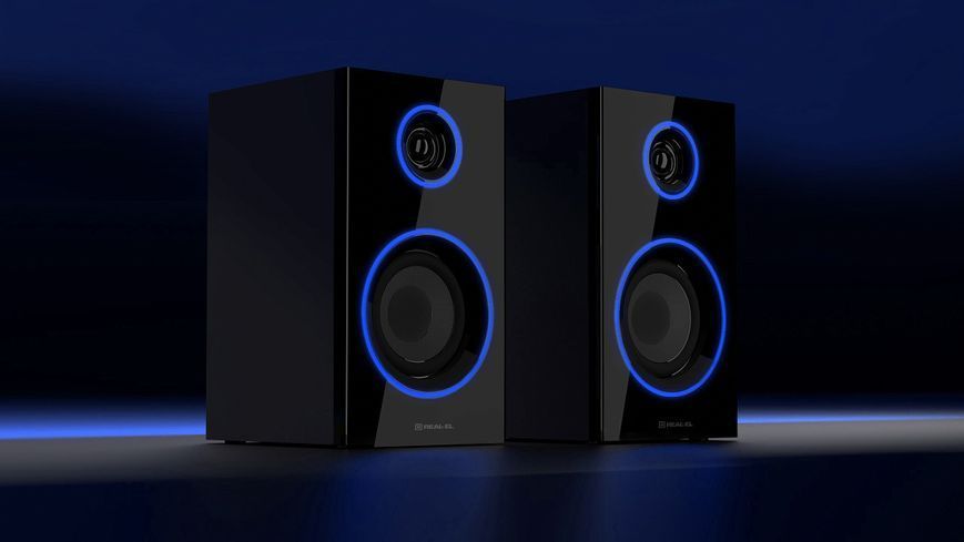 Акустические колонки Real-El S-410 Black (EL121200016) 577255ua фото