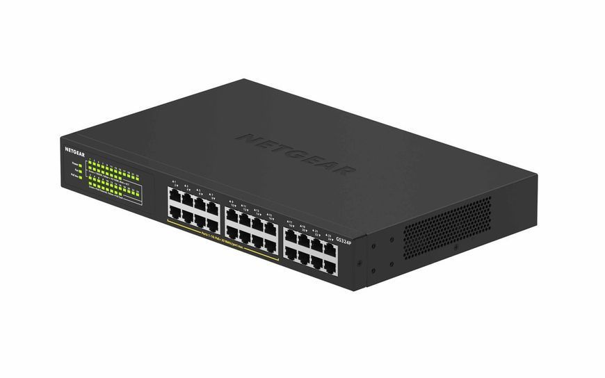 Комутатор некерований Netgear GS324P (GS324P-100EUS) 507212ua фото