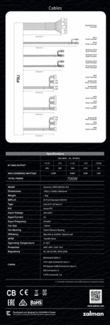 Блок живлення Zalman Decamax 700W (ZM700-LX3) 532722ua фото