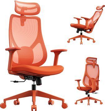 Офісне крісло для персоналу Sense7 Moyo Orange 620999 фото
