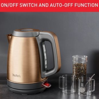 Електрочайник Tefal Coppertinto KI280G10 578068ua фото