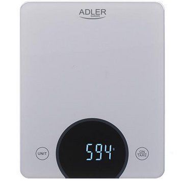Ваги кухонні електронні Adler AD 3173 Silver 501812 фото