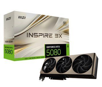Видеокарта MSI GeForce RTX 5080 16GB Inspire 3X OC 569752ua фото