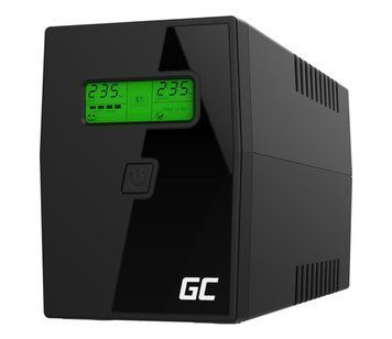 Лінійно-інтерактивний ДБЖ Green Cell UPS02 (800VA/480W) 316202 фото