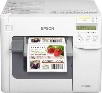 Принтер етикеток Epson TM-C3500 USB+Ethernet I/F (C31CD54012CD) 324214 фото