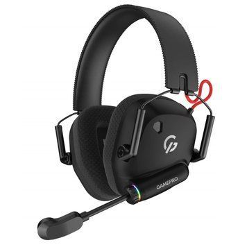 Навушники з мікрофоном GamePro Genesis Mercury Pro 3-Mode Black (HSW120B) 623413ua фото