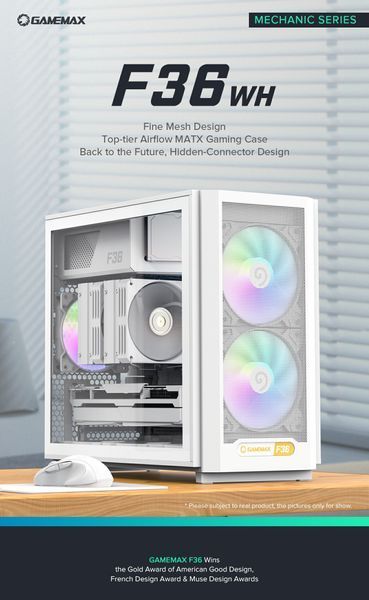 Корпус GameMax F36 WH 628323ua фото