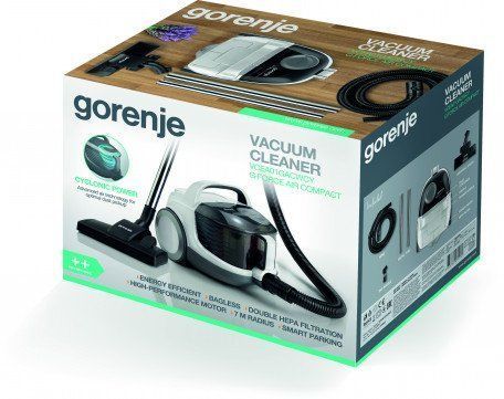 Пылесос безмешковый Gorenje VCEA01GACWCY 533738ua фото