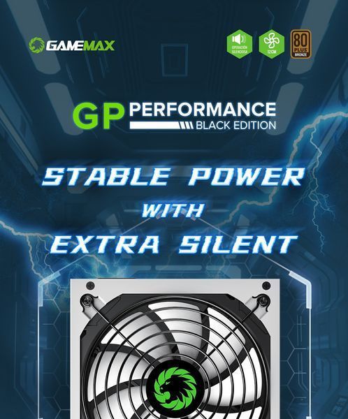 Блок живлення GameMax GP-550 White 627740ua фото