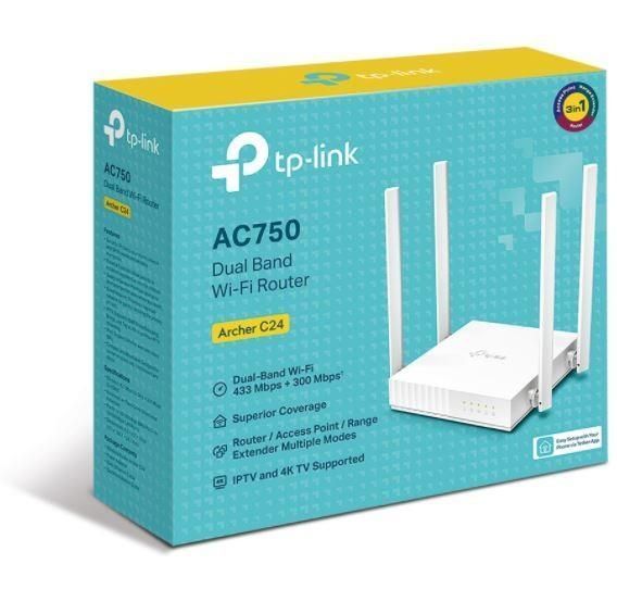 Беспроводной маршрутизатор (роутер) TP-Link Archer C24 349639ua фото