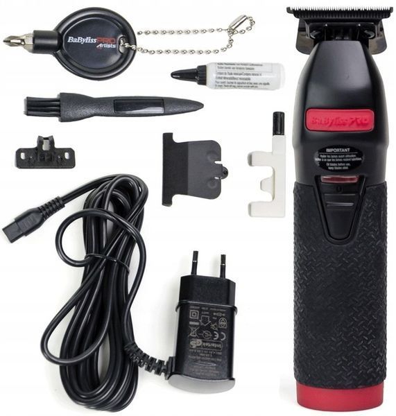 Триммер для бороды и усов BaByliss Pro Boost+ Black&Red FX7870RBPE 622065 фото
