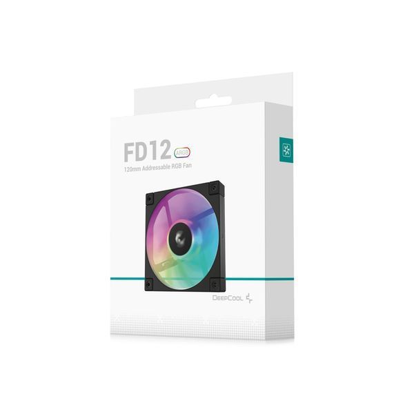 Вентилятор Deepcool FD12 ARGB Black (R-FD12-BKAPN1-G) 577452ua фото