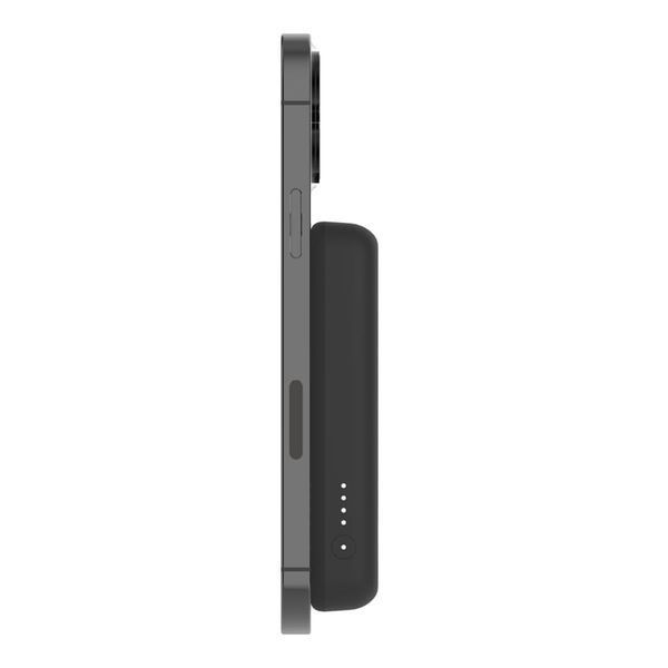 Внешний аккумулятор (павербанк) Belkin 5000mAh MagSafe Wireless Black (BPD004BTBK) 613629ua фото
