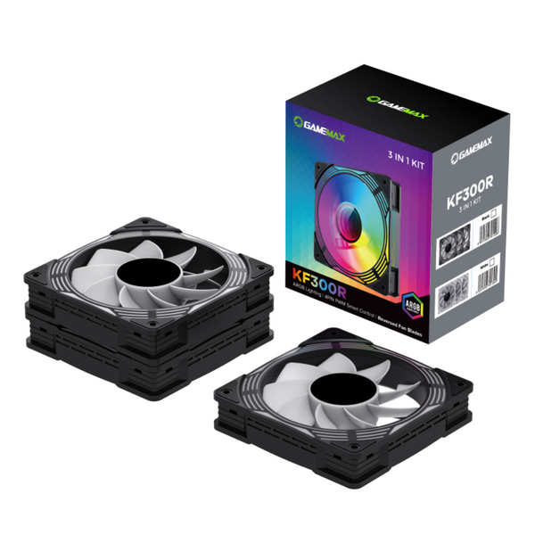 Вентилятор GameMax KF300R BK 627842ua фото