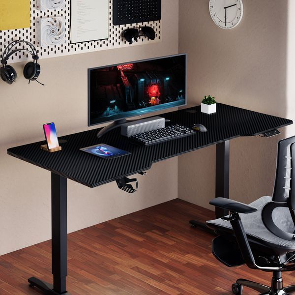 Геймерский игровой стол 1Stplayer Moto-E 1675 Black 577789ua фото