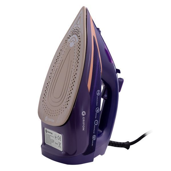 Утюг с паром Grifon I283550C Purple 623664ua фото