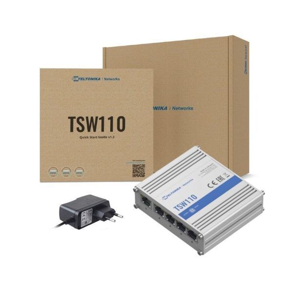 Комутатор некерований Teltonika TSW110 503900 фото