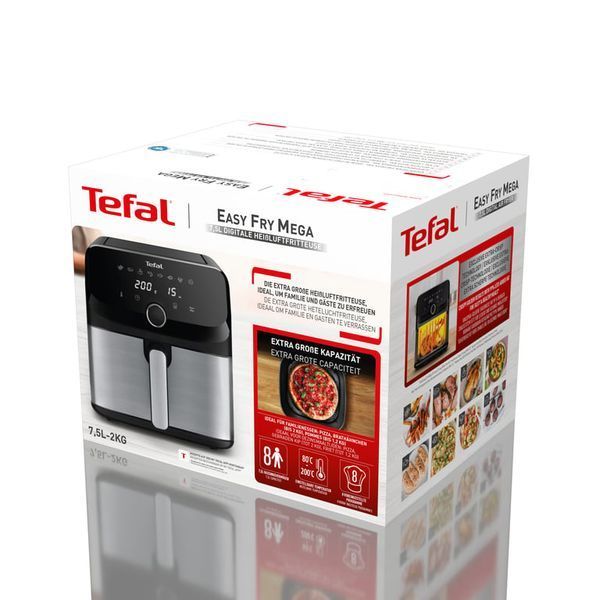 Мультипіч (аерофритюрниця) Tefal Easy Fry Mega EY855D10 571305 фото