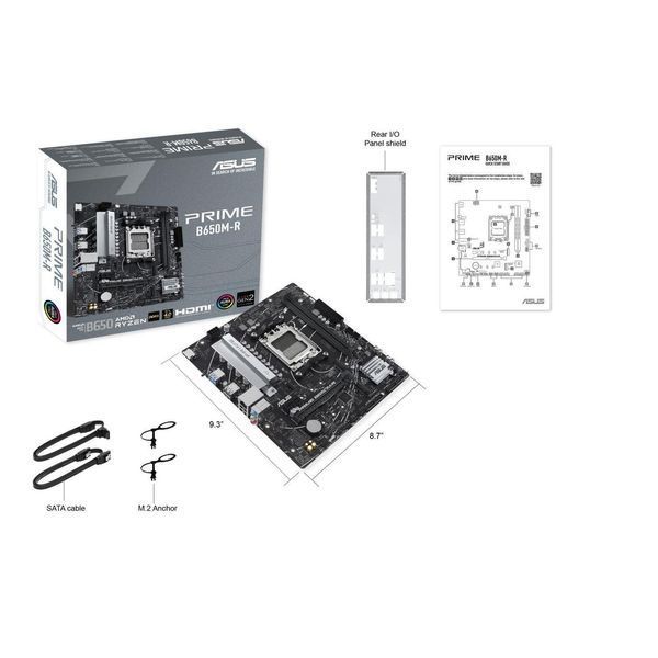 Материнська плата Asus Prime B650M-R (90MB1H30-M0EAY0) 504160ua фото