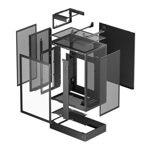 Корпус Deepcool CH170 Plus Black (R-CH170-BKNGM0-G) 620040ua фото