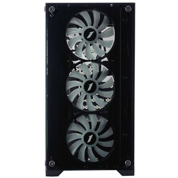 Корпус 1stPlayer X2-M-BK-4F7 Black 600026ua фото