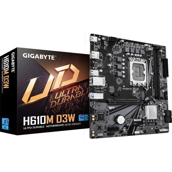 Материнська плата Gigabyte H610M D3W 630582ua фото