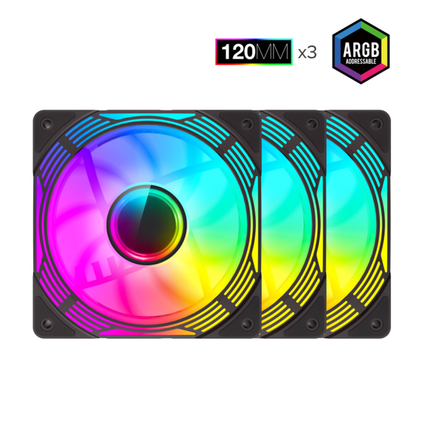 Вентилятор GameMax KF300R BK 627842ua фото