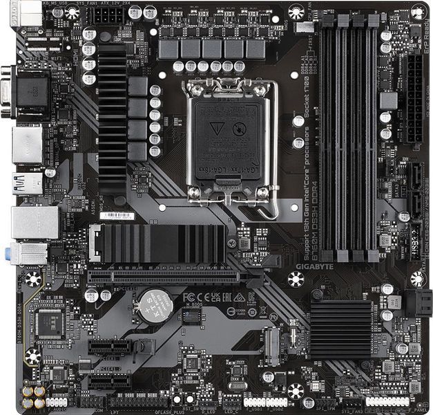 Материнская плата Gigabyte B760M DS3H DDR4 473953ua фото