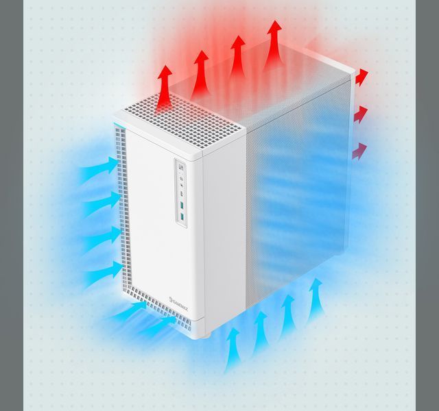 Корпус GameMax P30 WH 628375ua фото