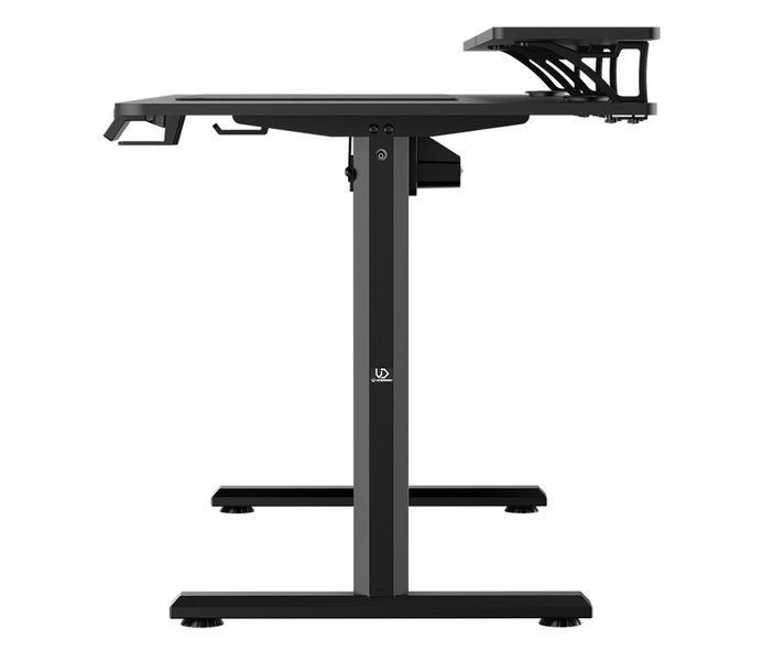 Геймерський ігровий стіл Ultradesk Highlander XXL Black 528519 фото