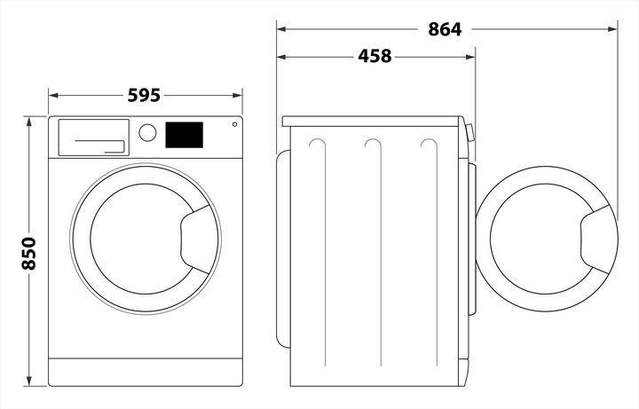Стиральная машина автоматическая Whirlpool WRBSS 6239 W 580122ua фото