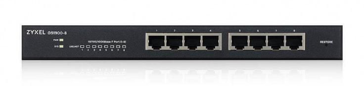 Комутатор некерований Zyxel GS1900-8-EU0102F 461804ua фото