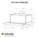 Витяжка телескопічна Minola HTL 5614 WH 1000 LED 627964ua фото 1
