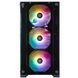 Корпус 1stPlayer X2-M-BK-4F7 Black 600026ua фото 2