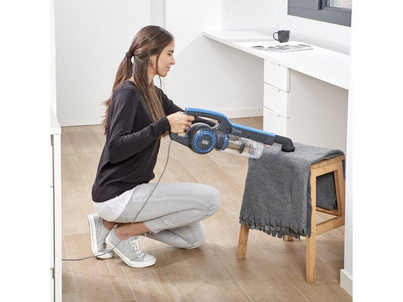 Вертикальный + ручной пылесос (2в1) Black+Decker BXVMS600E 330308ua фото