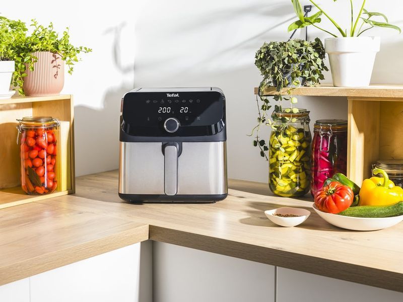 Мультипіч (аерофритюрниця) Tefal Easy Fry Mega EY855D10 571305 фото