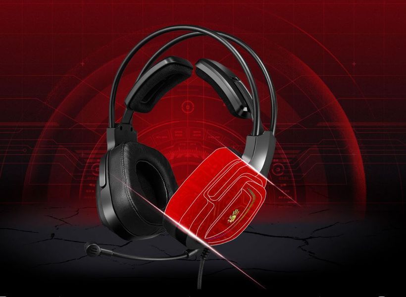 Навушники з мікрофоном Bloody G575 Black 579348ua фото