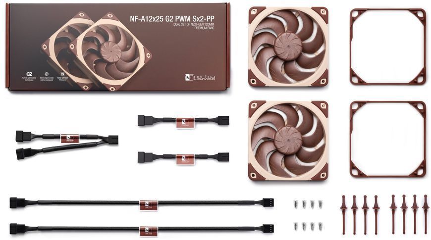 Вентилятор Noctua NF-A12x25 G2 PWM SX2-PP 618907 фото