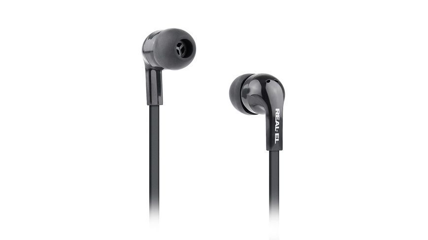 Навушники з мікрофоном Real-El Z-1012 Black (EL124100010) 579492ua фото
