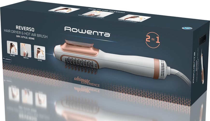 Фен-щітка Rowenta Reverso Dry&Brush 2in1 CF9820F0 580714ua фото