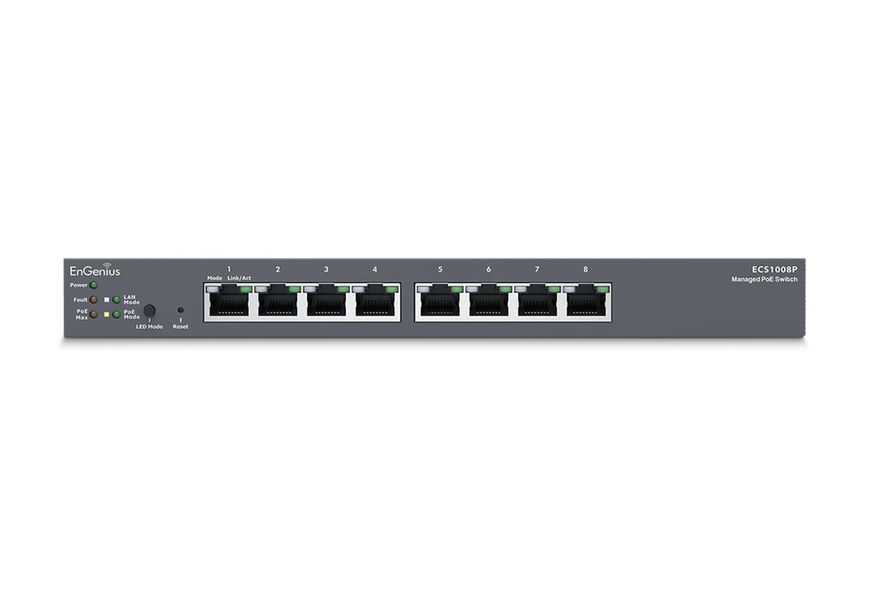 Комутатор керований рівня 2 EnGenius ECS1008P 518376ua фото