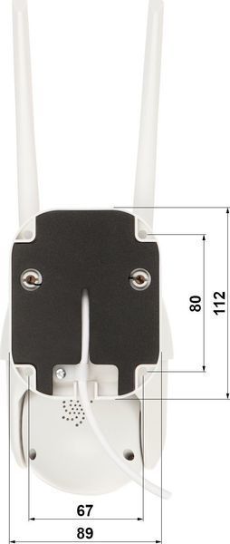 IP-камера видеонаблюдения Apti Rotary Outside (Apti-W31S2) 364364 фото