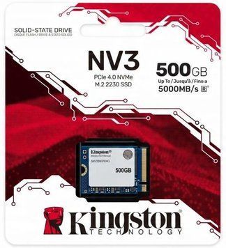 SSD накопичувач Kingston NV3 500 GB (SNV3SM3/500G) 600667ua фото