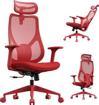 Офісне крісло для персоналу Sense7 Moyo Red 621000 фото