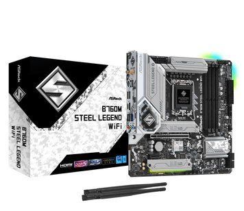 Материнська плата ASrock B760M Steel Legend WiFi 463227ua фото
